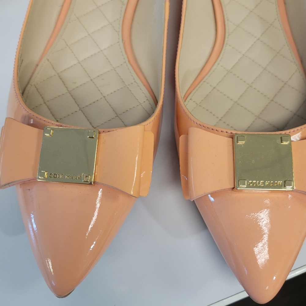 Cole Haan patten leather Flats